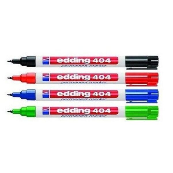 MARCADOR EDDING 404 - RECARGABLE- EXTRA FINA PERMANENTE