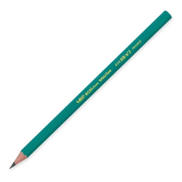 LAPIZ BIC NUMERO 2 HB NEGRO