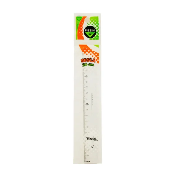 REGLA PIZZINI 20 CM
