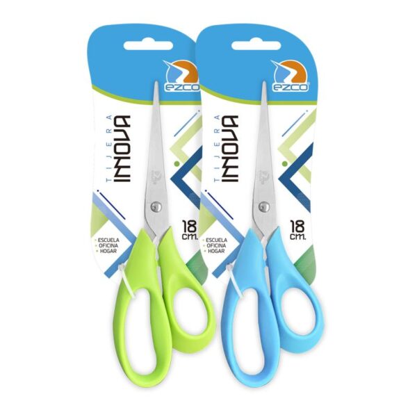 TIJERA PLASTICO GRANDE INNOVA 18 CM