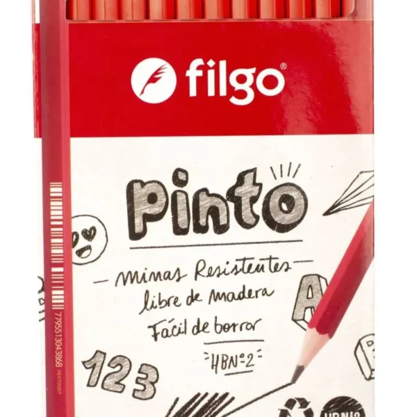 LAPICES FILGO NEGRO HB