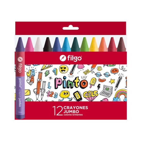 CRAYONES FILGO JUMBO X 12