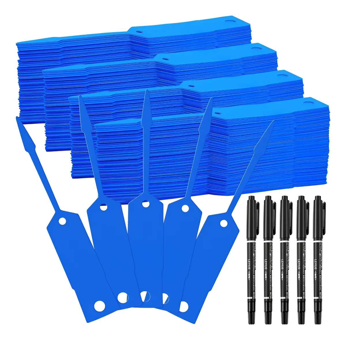 Etiquetas De Llave De Coche Woanger 2000 Piezas Azul Azul