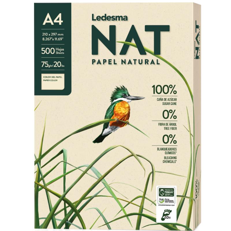 RESMA LEDESMA NAT 75 GRS. A4 ECOLOGICA