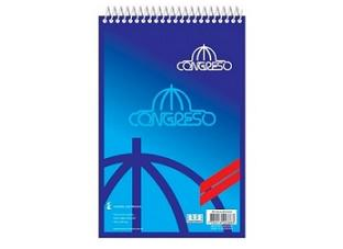 Block Congreso Oficio X 80h S/espiral Cuadriculado