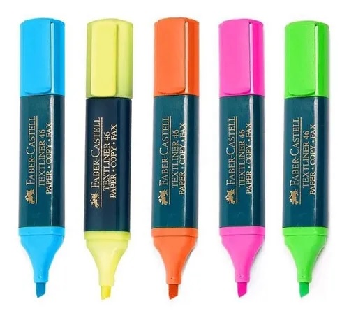 Resaltador Faber Textliner Tl46/tl48 V/colores