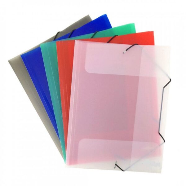 Carpeta Hasenauer 3 Solapas Oficio Pp C/elastico.