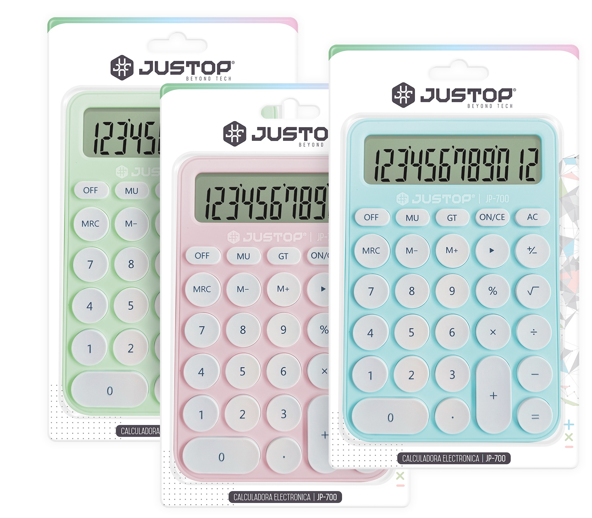 Calculadora Justop Jp-700 12 Digitos