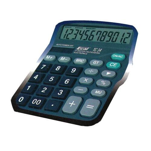 Calculadora Lama Tc34 Mediana 12 Digitos